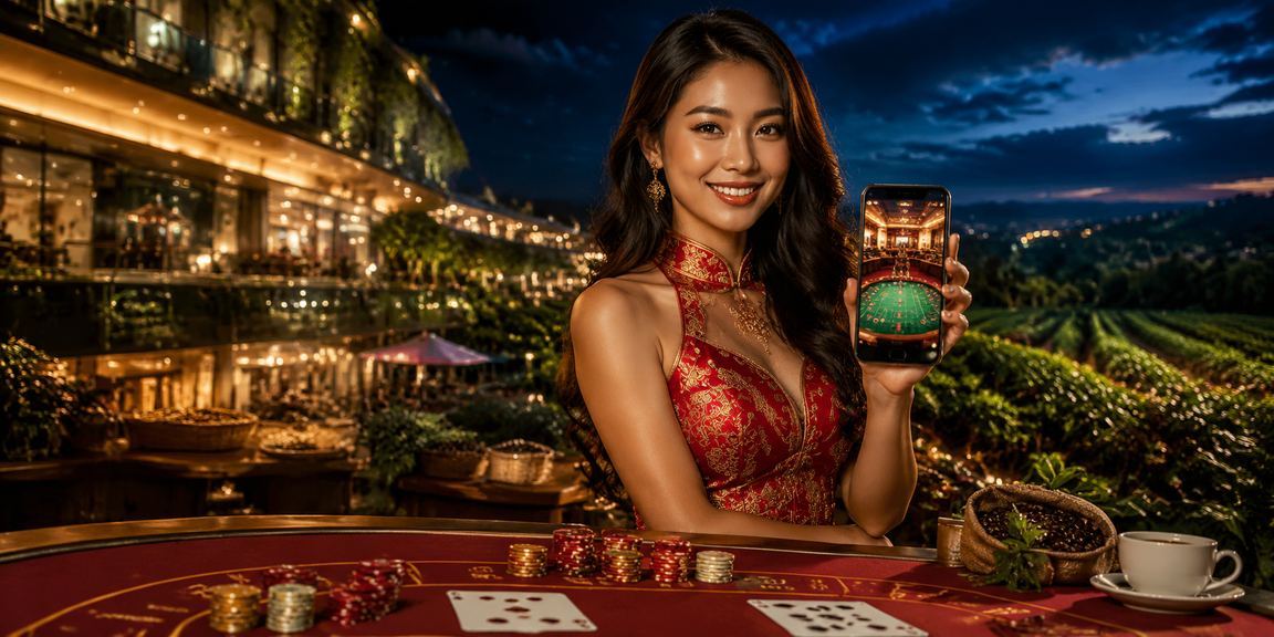 Dealer mặc áo dài tại bàn Baccarat phong cách Sài Gòn trên tin24h
