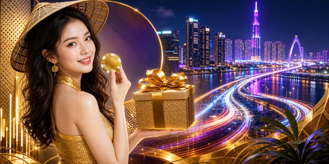Người dùng đăng nhập ứng dụng casino tin24h tại Hồ Chí Minh với nón lá truyền thống
