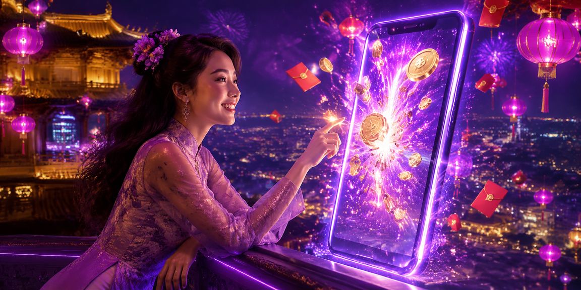 Không khí đón lễ tại Huế với đèn lồng đỏ và các phần thưởng khuyến mãi đặc biệt mùa lễ hội